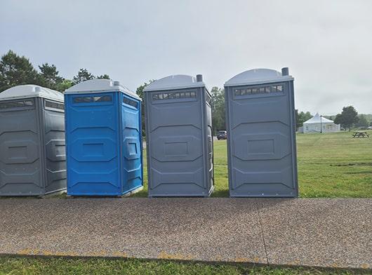 our team frequently cleans and maintains the special event restrooms during the duration of your event to ensure they're always in pristine condition